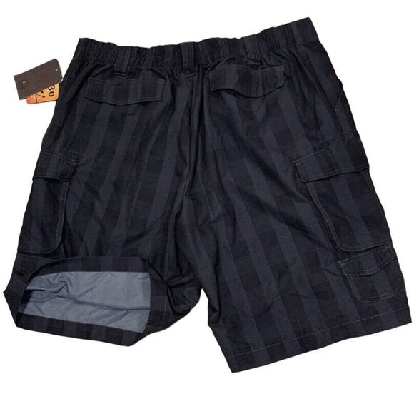 Rugged Exposure Mens Size XXL Outdoors Coated Water Resistant Grey Cargo Shorts - Picture 7 of 7